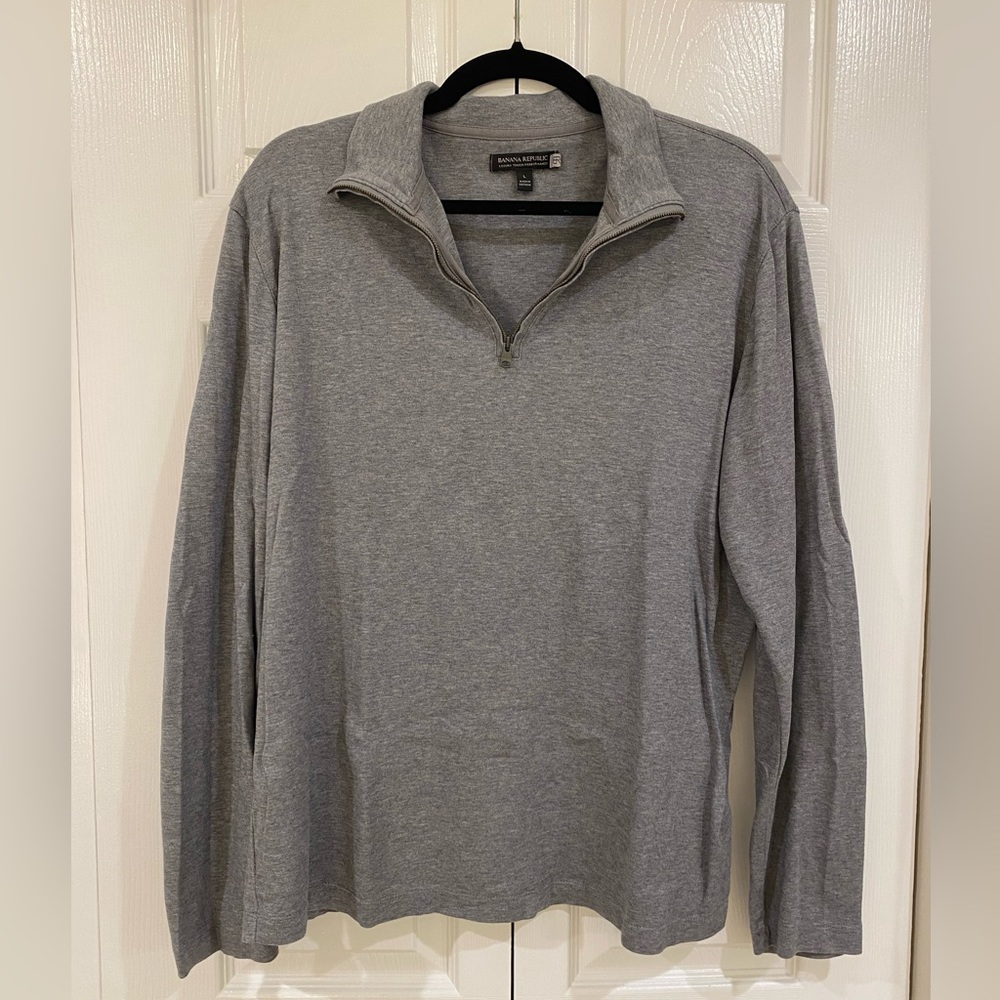 Men’s Long Sleeve, Banana Republic Quarter-Zip